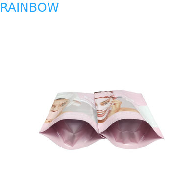 कस्टम मुद्रित एल्यूमिनियम फोइल महासागर सागर नमक बॉडी स्क्रब क्रीम के लिए प्लास्टिक जिपर पाउच खड़े हो जाओ: