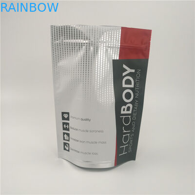 अनुकूलित सीबीडी बैग डोयपैक मैट एल्यूमिनियम फोइल बैगिज खाद्य पैकेज खड़े हो जाओ: