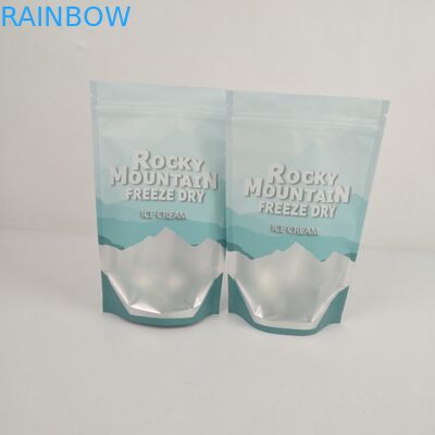 Mylar पेपर स्टैंड अप पाउच जिपर ग्रेव्योर प्रिंटिंग प्लास्टिक पैकेज बैग लोगो के साथ