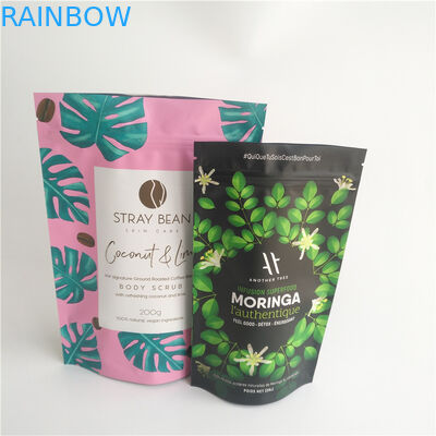 कॉफी सीबीडी माइलर बैग 3.5 जी प्लास्टिक पीई 50 - 200 माइक्रोन मोटाई खड़े हो जाओ: