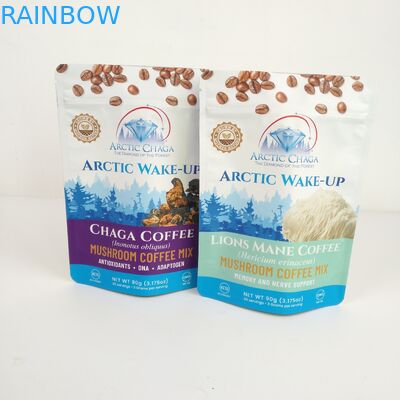 कॉफी सीबीडी माइलर बैग 3.5 जी प्लास्टिक पीई 50 - 200 माइक्रोन मोटाई खड़े हो जाओ: