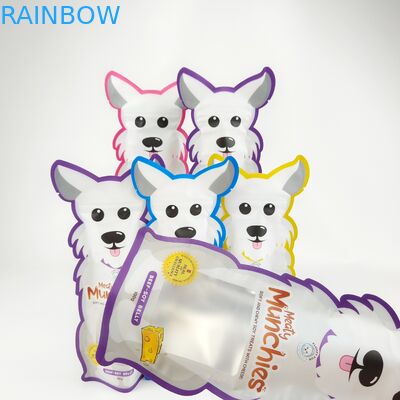 चाइल्डप्रूफ जिपलॉक मायलर स्टैंड अप बैग 3.5 जी स्पेशल डाई कट 50 - 200 माइक्रोन मोटाई: