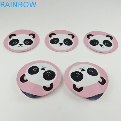 डिजिटल प्रिंट फ़ॉइल पैकेजिंग बैग अनियमित प्लास्टिक डाई कट एडिबल फ़ूड जिपर पाउच