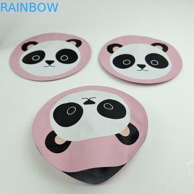 डाई कट रियूजेबल स्टैंड अप जिपलॉक बैग्स स्मेल प्रूफ 3.5 जी मायलर बैग्स