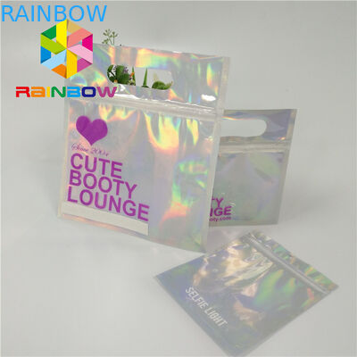 पनरोक प्लास्टिक बिकनी पैकेजिंग बैग सॉफ्ट टच स्विमवीयर रीसायकल ज़िप लॉक बैग