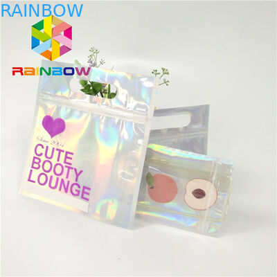 पनरोक प्लास्टिक बिकनी पैकेजिंग बैग सॉफ्ट टच स्विमवीयर रीसायकल ज़िप लॉक बैग