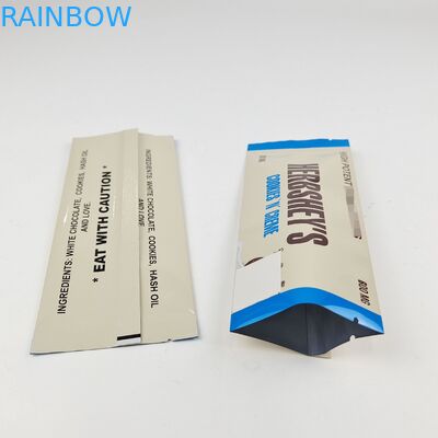 एल्यूमिनियम फोइल चॉकलेट पैकेजिंग बैग वापस मुहरबंद कस्टम मुद्रित माइलर बैग