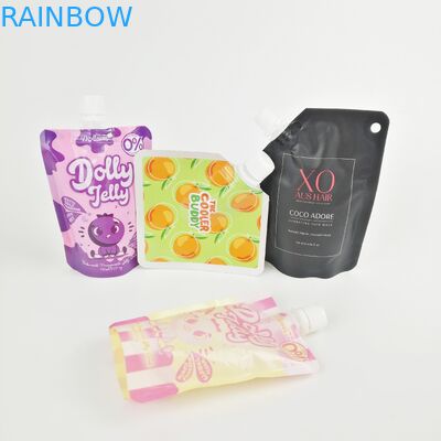 टमाटर सॉस / प्रसाधन सामग्री के लिए लचीला प्लास्टिक टोंटी पाउच तरल डोयपैक