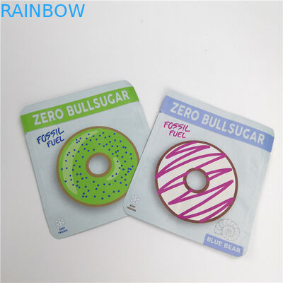 अनुकूलित 35g खाद्य Mylar बैग पैकेजिंग कैनबिस प्लास्टिक Mylar स्टैंड अप पाउच