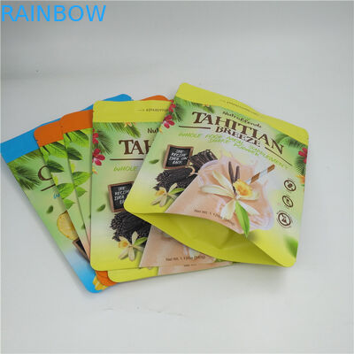 खाद्य कस्टम मुद्रित माइलर बैग स्नैक्स गांजा एल्यूमीनियम पन्नी पैकेजिंग बैग: