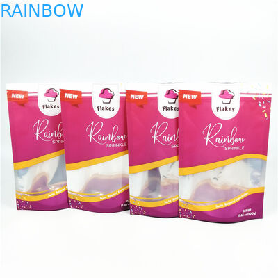 पारदर्शी कस्टम मुद्रित Mylar बैग गंध सबूत थैली 3.5g खाद्य Ziplock पन्नी बैग