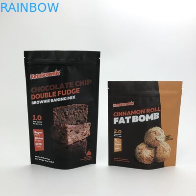 कस्टम मुद्रित 3.5 ग्राम गंध सबूत पाउच कैंडी चॉकलेट कुकीज़ स्नैक फूड पैकेजिंग बैग