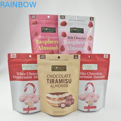 जिपर विंडो के साथ 3.5 ग्राम खाद्य खाद्य पैकेजिंग बैग माइलर स्टैंड अप पाउच