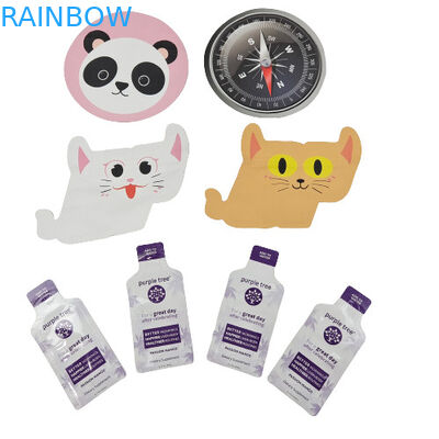 कुकी कैंडी के लिए कस्टम प्रिंटेड डाई कट माइलर बैग 1g 3.5g 7g 14g 28g चाइल्ड रेसिस्टेंट