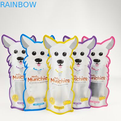 कस्टम प्रिंटेड डाई कट मायलर बैग 3.5g होलोग्राफिक होलोग्राम जिपलॉक स्पेशल शेप्ड बैग