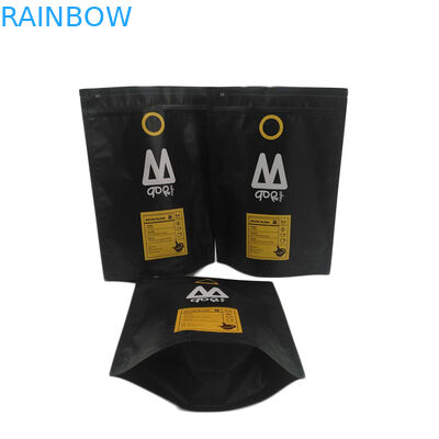 अपने लोगो के साथ कस्टम स्टैंड अप जिपलॉक प्लास्टिक पैकेज बैग 3.5 ग्राम माइलर