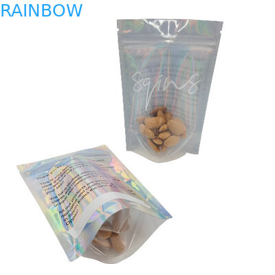 खाद्य खाद्य पैकेजिंग के लिए अनुकूलित माइलर एल्यूमिनियम फोइल ज़िप लॉक बैग