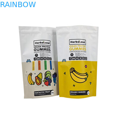 खाद्य खाद्य पैकेजिंग के लिए अनुकूलित माइलर एल्यूमिनियम फोइल ज़िप लॉक बैग