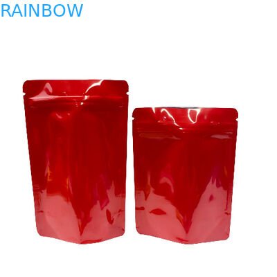 लैमिनेटेड प्लास्टिक डॉयपैक स्टैंड अप पाउच स्मेल प्रूफ