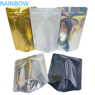 लैमिनेटेड प्लास्टिक डॉयपैक स्टैंड अप पाउच स्मेल प्रूफ