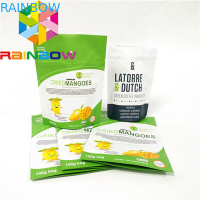 स्टैंड अप स्नैक फूड प्लास्टिक बैग जिपर माइलर पाउच पैकेजिंग कैंडी कुकी