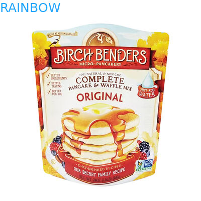 रंगीन एल्यूमीनियम पैकेजिंग माइलर बैग 3.5g सेल्फ सपोर्टिंग स्टैंड अप जिपर पाउच