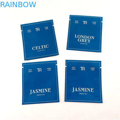 ब्लैक ग्रीन टी हीट सील पाउच के लिए 500Ppcs पैकेजिंग प्रिंटिंग Mylar बैग