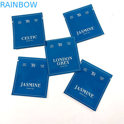 ब्लैक ग्रीन टी हीट सील पाउच के लिए 500Ppcs पैकेजिंग प्रिंटिंग Mylar बैग