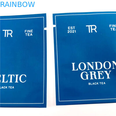 ब्लैक ग्रीन टी हीट सील पाउच के लिए 500Ppcs पैकेजिंग प्रिंटिंग Mylar बैग