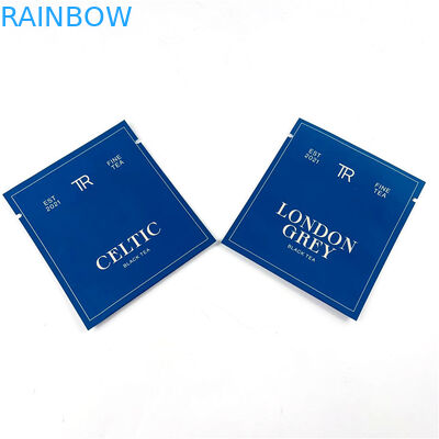 ब्लैक ग्रीन टी हीट सील पाउच के लिए 500Ppcs पैकेजिंग प्रिंटिंग Mylar बैग