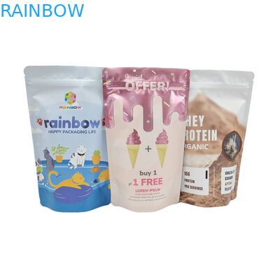 जिपर के साथ खाद्य पैकेजिंग खाद्य 250 ग्राम कॉफी बार रैपर पुन: सील करने योग्य स्टैंड अप पाउच