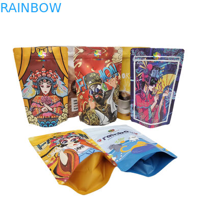 जिपर के साथ खाद्य पैकेजिंग खाद्य 250 ग्राम कॉफी बार रैपर पुन: सील करने योग्य स्टैंड अप पाउच