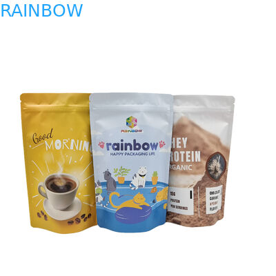 खाद्य ग्रेड पैकेजिंग कस्टम मैट एल्युमिनियम फ़ॉइल खाद्य माइलर स्नैक ज़िप लॉक बैग