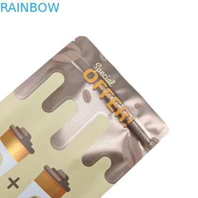 कैंडी/स्नैक/कॉफ़ी/पालतू भोजन माइलर बैग के लिए खाद्य फ़ॉइल स्टैंड अप ज़िपर पाउच 100 ग्राम प्लास्टिक