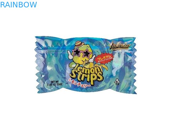 कस्टम मुद्रित 3.5 ग्राम 0.125 औंस गंध रोधी ज़िपलॉक माइलर बैग विशेष डाई कट अनियमित आकार