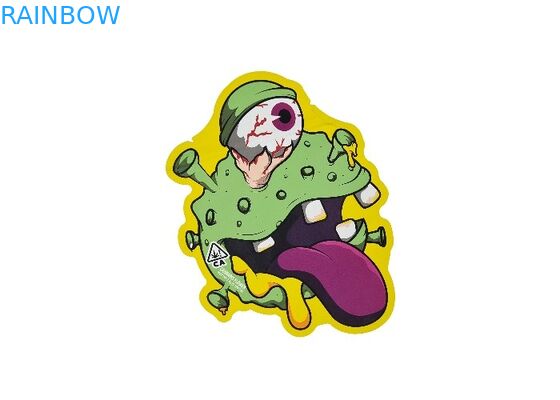 सॉफ्ट टच स्मेल प्रूफ़ 3.5 ग्राम डाई कट माइलर बैग होलोग्राम खाद्य पैकेजिंग