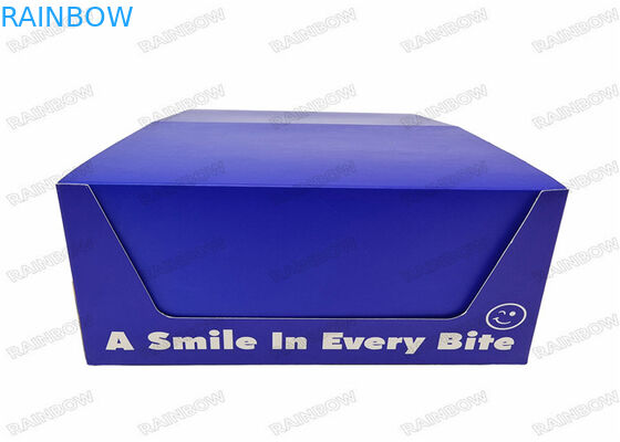 चाय चॉकलेट खुदरा पैकेजिंग के लिए कस्टम काउंटर डिस्प्ले कार्डबोर्ड पैकेजिंग बॉक्स