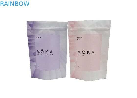 डिजिटल प्रिंटिंग कस्टम स्टैंड अप बैग शरीर स्क्रब के लिए जलरोधक पैकेजिंग बैग