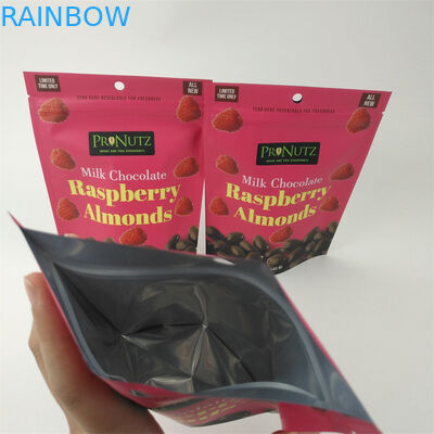 कस्टम मुद्रित गंध प्रतिरोधी स्टैंड अप पॉच डिजिटल प्रिंटिंग बैग्स खाद्य पदार्थों के लिए टुकड़े टुकड़े Mylar प्लास्टिक बैग