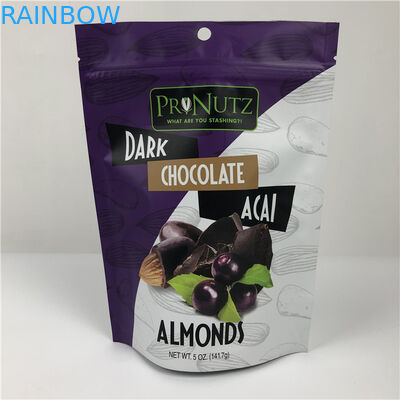 थोक मूल्य कस्टम प्रिंटिंग ज़िपर क्लोजर सूखी खाद्य पैकेजिंग बैग नमी के सबूत पन्नी बैग