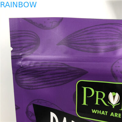 थोक मूल्य कस्टम प्रिंटिंग ज़िपर क्लोजर सूखी खाद्य पैकेजिंग बैग नमी के सबूत पन्नी बैग