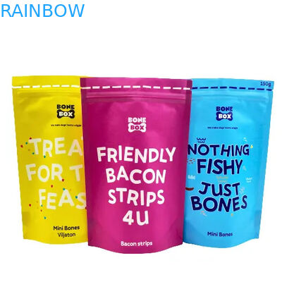 पालतू जानवरों के लिए भोजन बैग चबाने योग्य खाद्य टिकाऊ खरोंच प्रतिरोधी खाद्य पैकेजिंग बैग