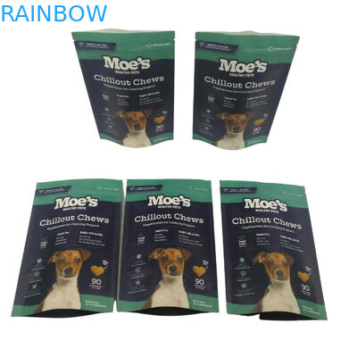 कुत्ते के लिए आंसू के निशान के साथ पशु फ़ीड बैग