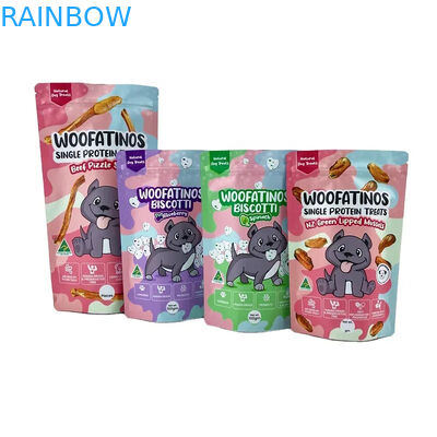 कुत्ते के लिए आंसू के निशान के साथ पशु फ़ीड बैग