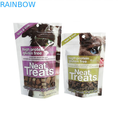 पालतू भोजन पैकेजिंग समाधान के लिए एकदम सही खड़े पालतू भोजन बैग