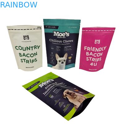 कस्टम मुद्रित पर्यावरण के अनुकूल उच्च गुणवत्ता वाले बैग 100% बायोडिग्रेडेबल क्राफ्ट पेपर स्टैंड अप पॉकेट्स डोयपैक के साथ ज़िपलॉक