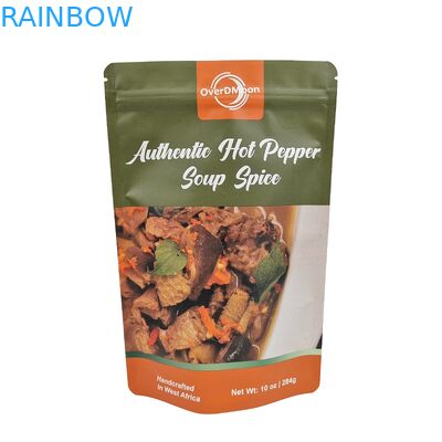 कस्टम लोगो मुद्रित पुनः बंद करने योग्य प्लास्टिक बैग स्नैक नट खाद्य पैकेजिंग खड़े हो जाओ बैग ज़िपर बैग