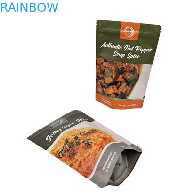 कस्टम लोगो मुद्रित पुनः बंद करने योग्य प्लास्टिक बैग स्नैक नट खाद्य पैकेजिंग खड़े हो जाओ बैग ज़िपर बैग