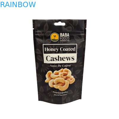 चॉकलेट बैग स्टैंड अप कस्टम बैग एल्यूमीनियम पन्नी जिपर बैग एल्यूमीनियम पन्नी जमे हुए जिपर बैग