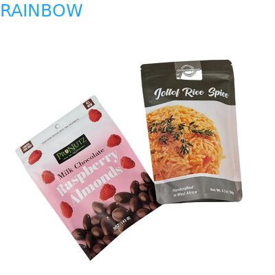 काजू अखरोट खाद्य ग्रेड ज़िपर बैग स्टैंड अप एल्यूमीनियम पन्नी प्लास्टिक बैग ज़िपर Mylar बैग